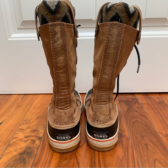 Sorel Joan of Artic Knit II Waterproof Lace Up Mid Calf Boots 6 - Picture 9 of 13